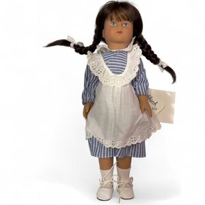 Rothkirch Puppe EXTRA Handmade German Doll w/ Tags Brunette